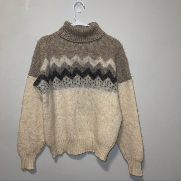 Hilda Ltd Women 100% Wool Sweater Size L - Picture 6 of 6